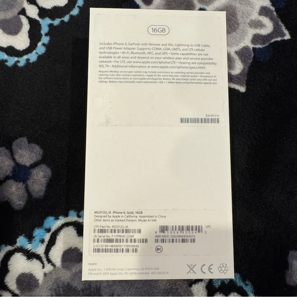iPhone 6 Gold 16 GB